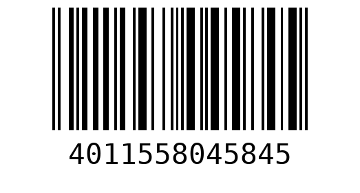 Штрихкод 4011558045845