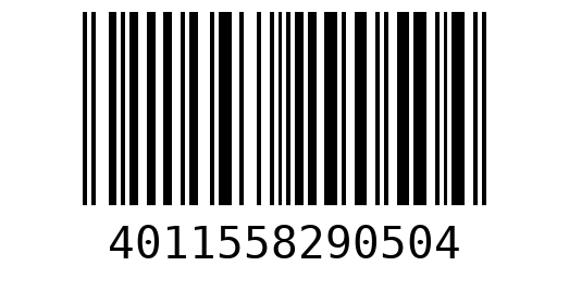 Штрихкод 4011558290504