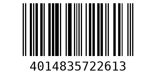 Штрихкод 4014835722613
