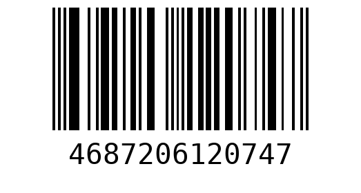 Штрихкод 4687206120747
