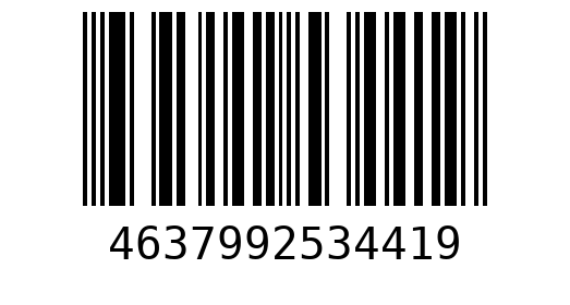 Штрихкод 4637992534419
