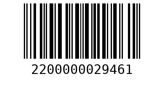 Штрихкод 2200000029461