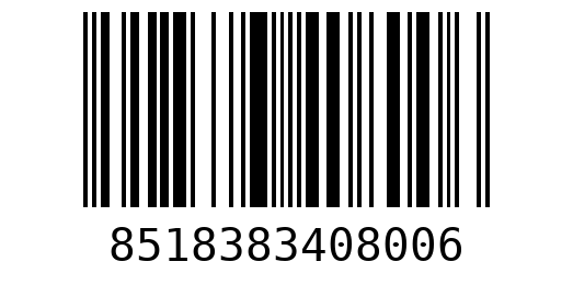 Штрихкод 8518383408006