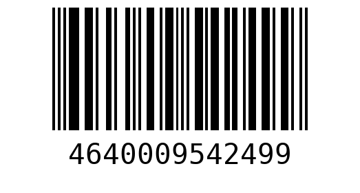 Штрихкод 4640009542499
