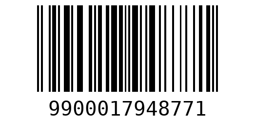 Штрихкод 9900017948771
