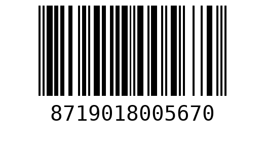 Штрихкод 8719018005670
