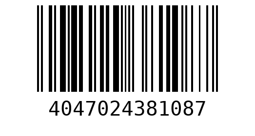 Штрихкод 4047024381087