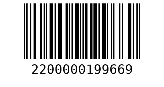 Штрихкод 2200000199669