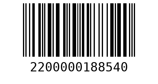 Штрихкод 2200000188540
