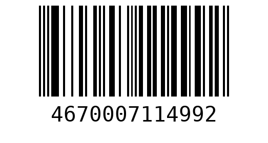 Штрихкод 4670007114992