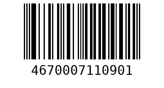 Штрихкод 4670007110901