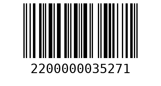 Штрихкод 2200000035271
