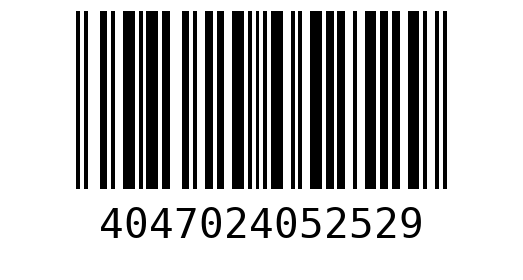 Штрихкод 4047024052529