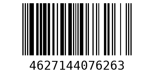 Штрихкод 4627144076263