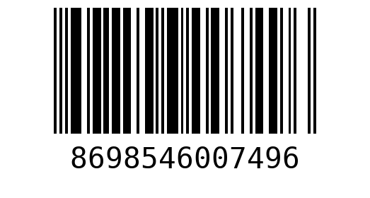 Штрихкод 8698546007496