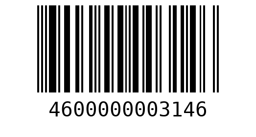 Штрихкод 4600000003146