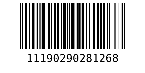 Штрихкод 11190290281263