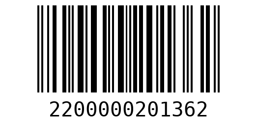Штрихкод 2200000201362