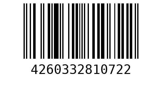 Штрихкод 4260332810722