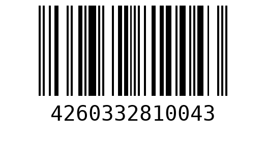 Штрихкод 4260332810043