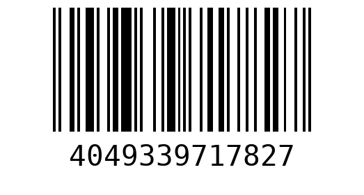 Штрихкод 4049339717827