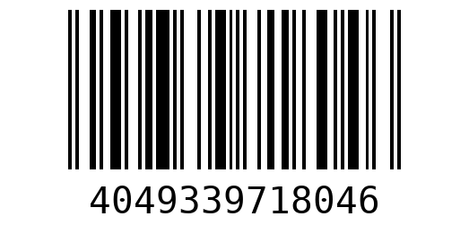 Штрихкод 4049339718046