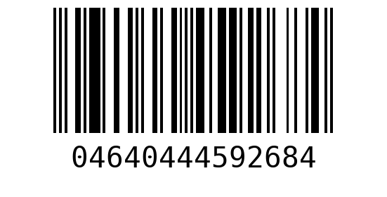 Штрихкод 04640444592684