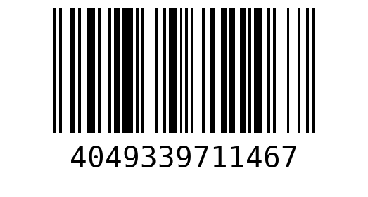 Штрихкод 4049339711467