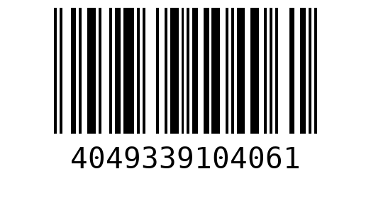 Штрихкод 4049339104061