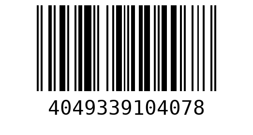 Штрихкод 4049339104078