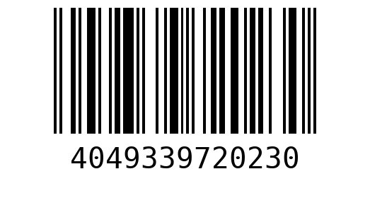 Штрихкод 4049339720230