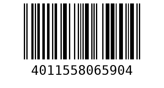 Штрихкод 4011558065904