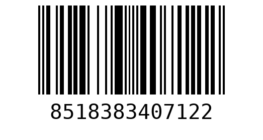 Штрихкод 8518383407122