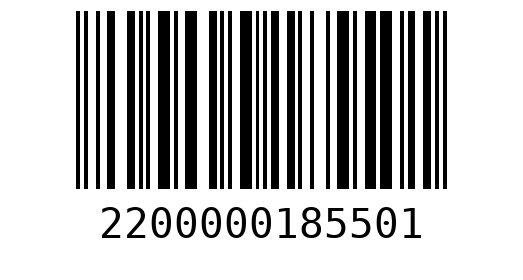 Штрихкод 2200000185501