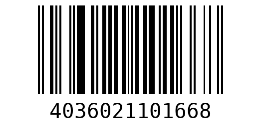 Штрихкод 4036021101668