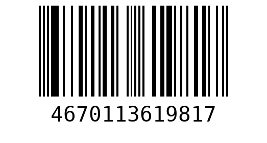 Штрихкод 4670113619817