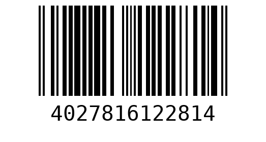 Штрихкод 4027816122814
