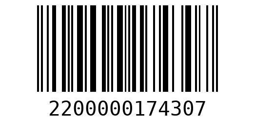 Штрихкод 2200000174307