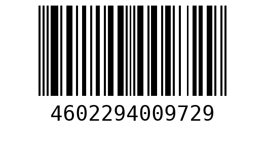 Штрихкод 4602294009729