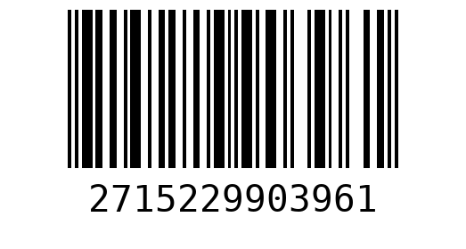 Штрихкод 2715229903961