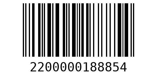 Штрихкод 2200000188854