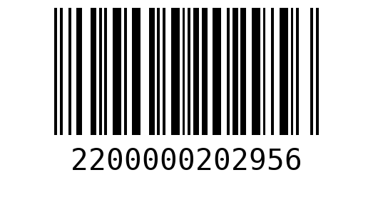 Штрихкод 2200000202956