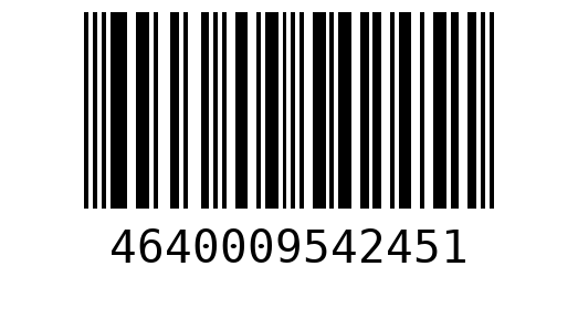 Штрихкод 4640009542451