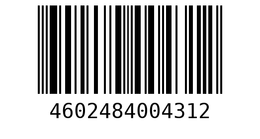 Штрихкод 4602484004312