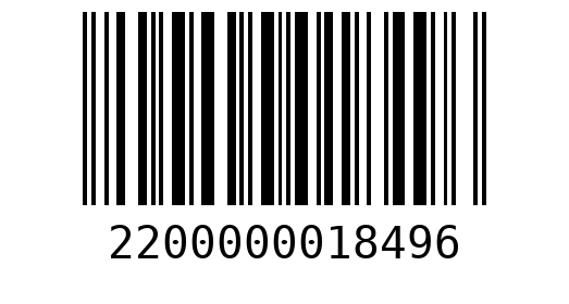 Штрихкод 2200000018496