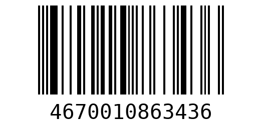 Штрихкод 4670010863436