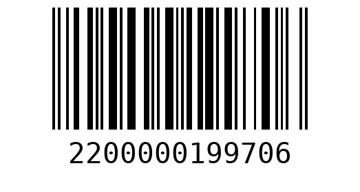 Штрихкод 2200000199706
