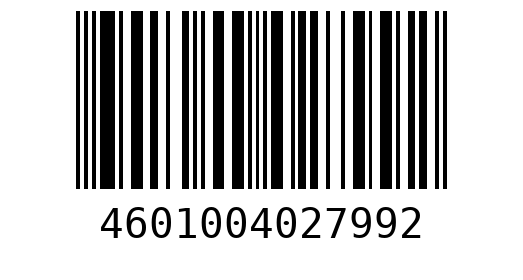 Штрихкод 4601004027992