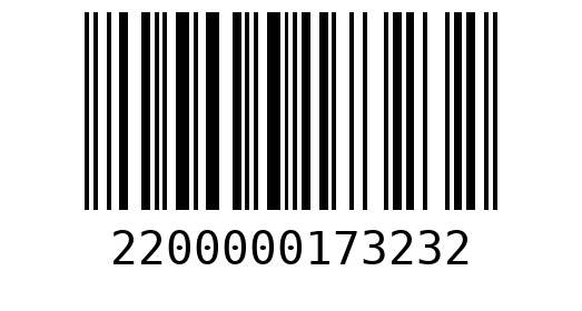 Штрихкод 2200000173232