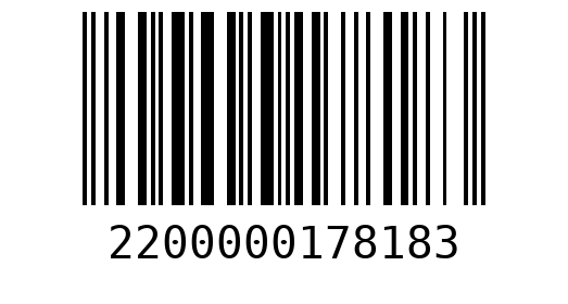 Штрихкод 2200000178183